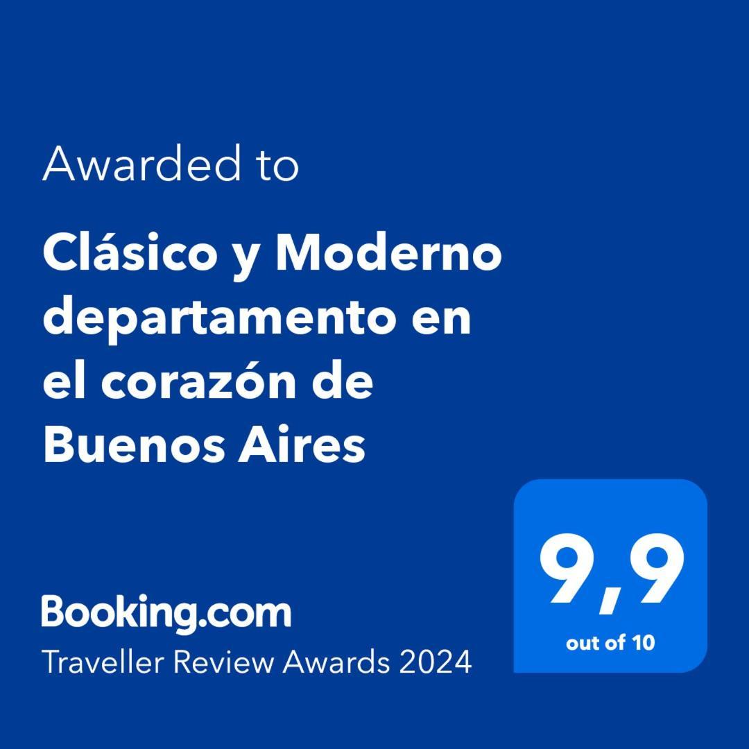 Clasico Y Moderno Departamento En El Corazon De Buenos Aires Lejlighed Eksteriør billede